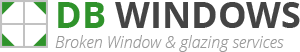 Dibden Broken Window Logo